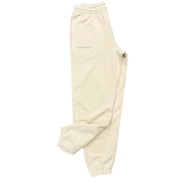 Pangaia Unisex/Gender-Neutral Fit Cream Jogger Sweatpants